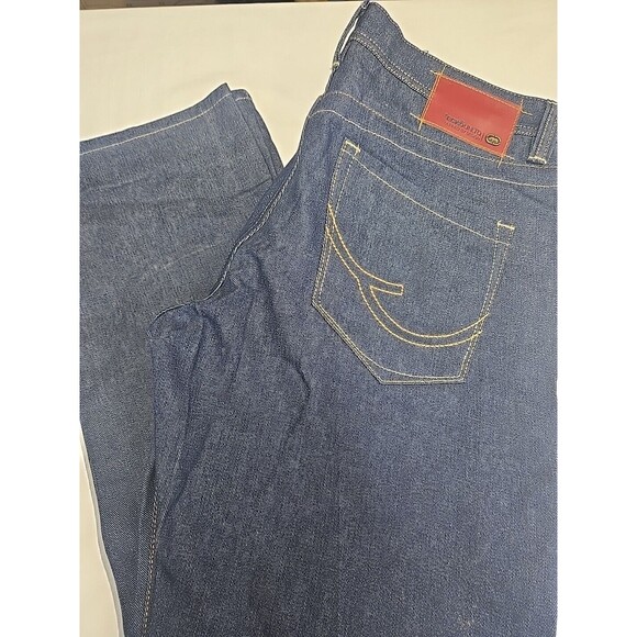 Ecko Unltd Jeans Men's Size 38x32 Slim Straight Fit Dark Wash Skater Denim - Picture 9 of 11